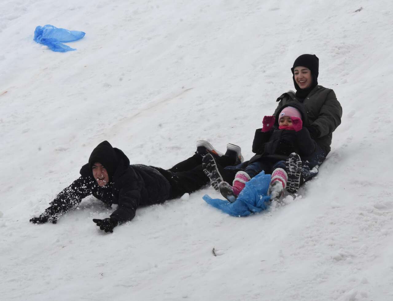 Konya’nın kayak merkezinde hafta sonu yoğunluğu 3